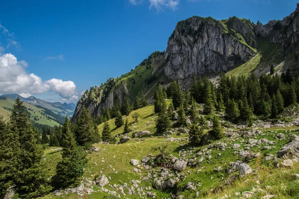 Landscape of the Swiss Alps — Stock Photo, Image