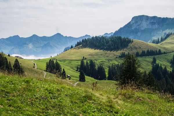 İsviçre Alplerinin manzarası — Stok fotoğraf