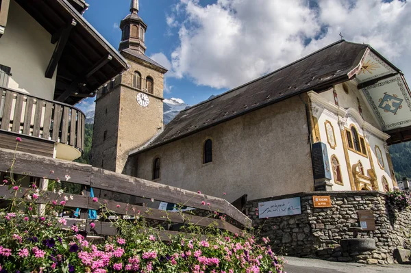 Paisaje de los Alpes franceses —  Fotos de Stock