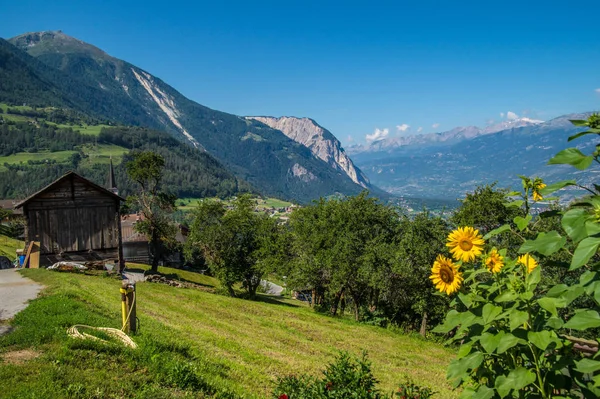 Landscape of the Swiss Alps — Stock Photo, Image