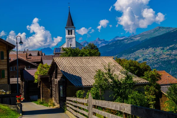 Landscape of the Swiss Alps — Stock Photo, Image