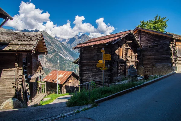 Paisagem dos Alpes Suíços — Fotografia de Stock