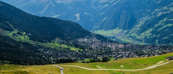 Paysage des Alpes suisses — Photo