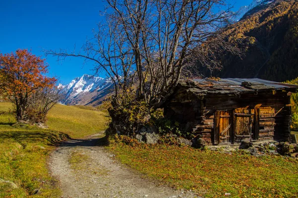 stock image landscape of the Swiss Alps in autumn