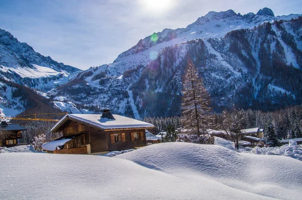 Argentiere Chamonix Haute Savoie France — стоковое фото