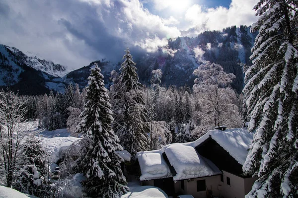 Argentiere Chamonix Alta Savoie França — Fotografia de Stock