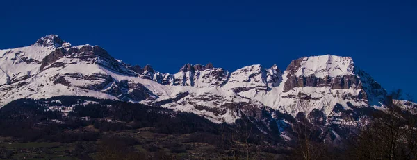 Massiv Aravis Haute Savoie Frankreich — Stockfoto