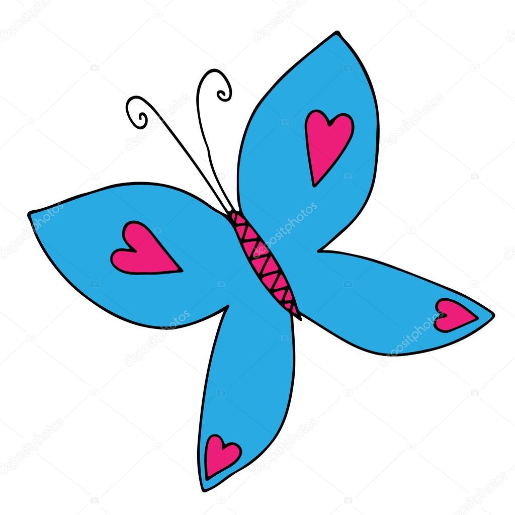 perfect farfalla con il cuore per tatuaggio disegni da colorare per adulti e bambini isolati su sfondo bianco u vettoriali di with disegni di farfalle per