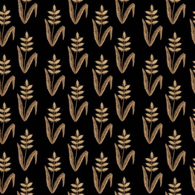 Nakış dikiş imitasyon küçük kulak o ile Seamless Modeli