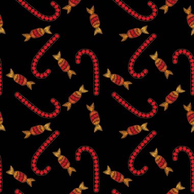 Küçük şeker nakış desenle sorunsuz tatil ben dikiş