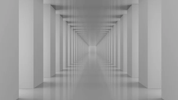 Abstract Corridor Gray — Stock Photo, Image