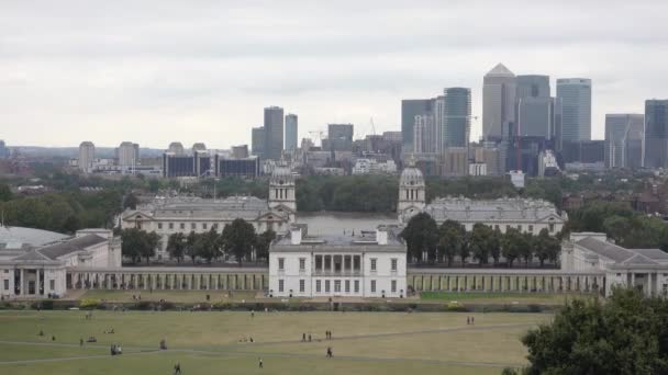 Современная Архитектура Лондона London England Decem15 2018 — стоковое видео