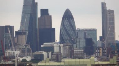 Londra 'daki modern mimari - Londra / İngiltere - 15 Aralık 2018