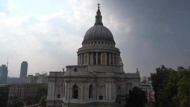 Pauls Cathedral London London England September 2016 — Stockvideo