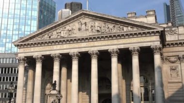 Londra 'daki Kraliyet Borsa Binası - Londra, İngiltere - 16 Eylül 2016