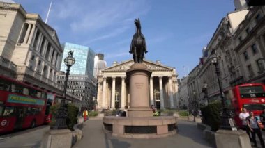 Londra 'nın Gündüz Trafiği - Londralı KINGDOM - 10 ARALIK 2019