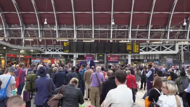 Londres Inglaterra Setembro 2016 Aeroporto Londres Stansted — Vídeo de Stock