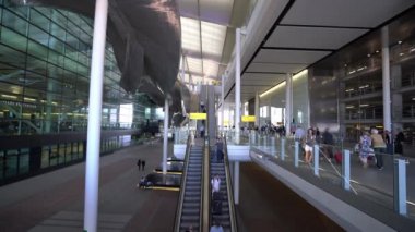 Londra / İngiltere'de - 19 Eylül 2016: Londra Stansted Havaalanı 