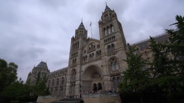 伦敦自然历史博物馆 英格兰 2016年9月16日 — 图库视频影像