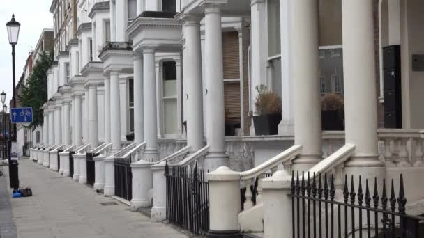 ロンドン アールズ コートの美しい邸宅 ロンドン イギリス 2016年9月16日 — ストック動画