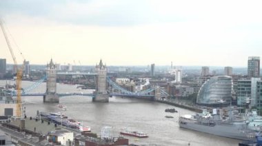 Londra / İngiltere'de - 19 Eylül, 2016:Tower köprü Londra'da, İngiltere
