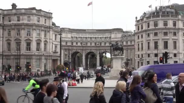 Day Time City Traffic London London England — Stock Video