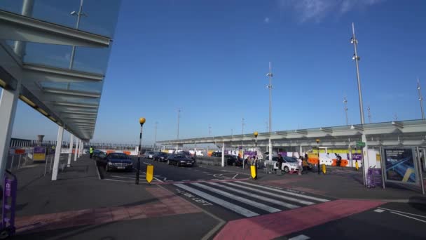 英格兰 2016年9月19日 伦敦斯坦斯特德机场 — 图库视频影像