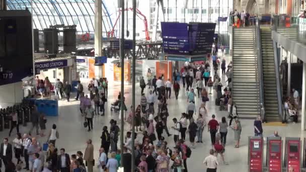 Londra Inghilterra Settembre 2016 Aeroporto Londra Stansted — Video Stock