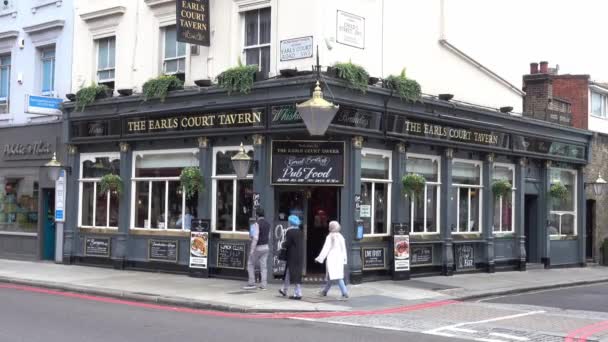 Foto Día Las Calles Atestadas Londres Londres Inglaterra — Vídeo de stock