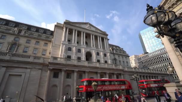 London Stadtverkehr London England Dezember 2018 — Stockvideo