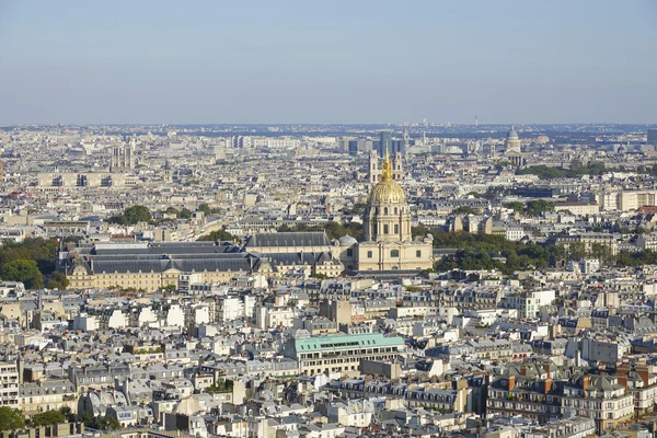 La grande città di Parigi - vista aerea — Foto Stock