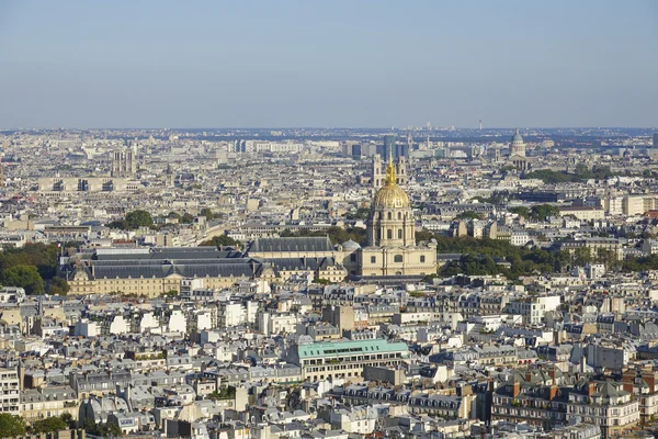 La grande città di Parigi - vista aerea — Foto Stock