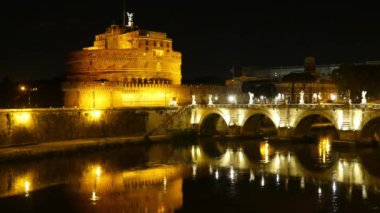 Castel Sant'Angelo (şimdi Ulusal Müze görünümünü)