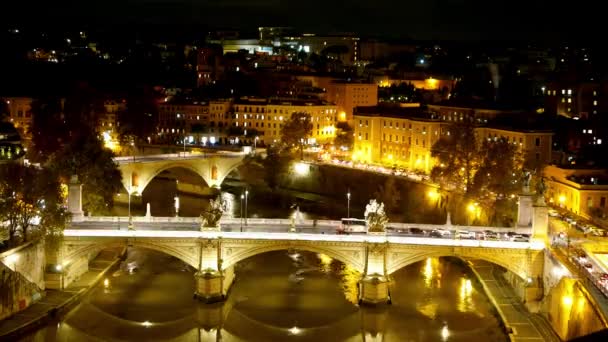 Centro Histórico Roma Italia — Vídeo de stock