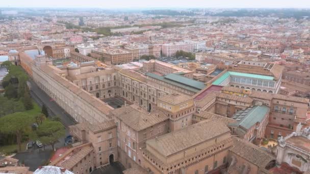 Исторический Центр Рима Италия — стоковое видео