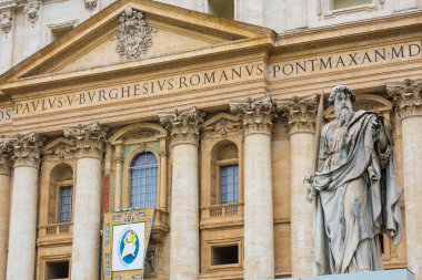 Bina ve Basilica Roma - Vatikan Papa balkon St Peter s