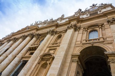 Roma - Vatikan, dünyanın en önemli Katolik chruch etkileyici St Peters Bazilikası