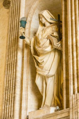 Saint Peter s Bazilikası Vatikan, Roma'da güzel heykeller