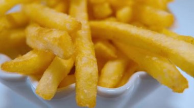 Kızarmış patates stickler - patates kızartması taze kızarmış
