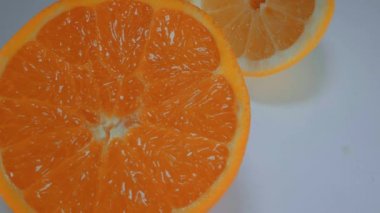 Portakal ve limon - pazardan taze meyve