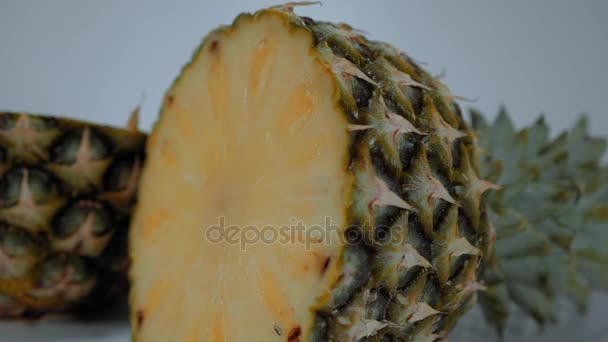 Ananas frais - gros plan — Video