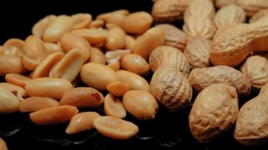 Kavrulmuş fıstık - şaşırtıcı makro çekim