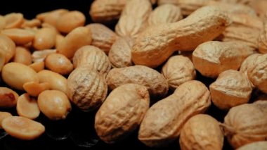 Kavrulmuş fıstık - şaşırtıcı makro çekim