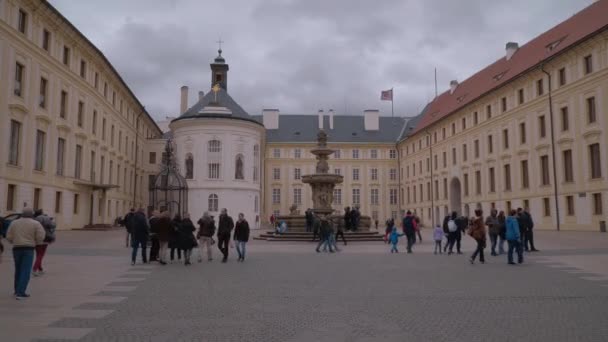 在布拉格 布拉格 捷克共和国散步的人 2017年3月19日 — 图库视频影像