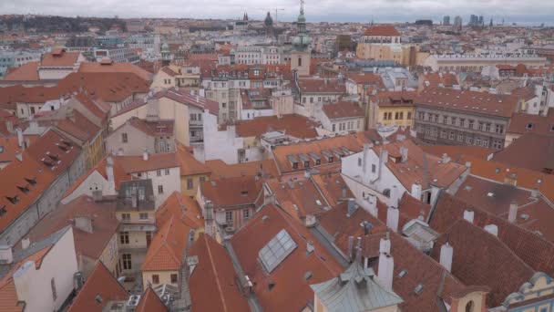 Prag Tschechische Republik März 2017 Schöne Gebäude Prag — Stockvideo