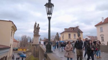 insanlar Prag - Prag / Çek Cumhuriyeti - 19 Şubat 2017