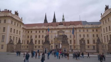 insanlar Prag - Prag / Çek Cumhuriyeti - 19 Şubat 2017