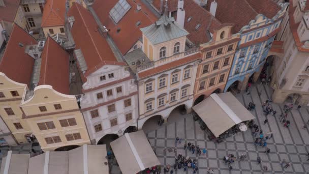 Mensen Lopen Praag Praag Tsjechische Republiek Maart 2017 — Stockvideo