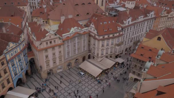 Lidí Kteří Jdou Praze Praha Česká Republika Března 2017 — Stock video