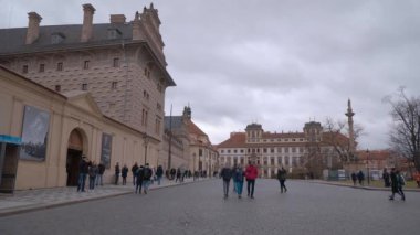 insanlar Prag - Prag / Çek Cumhuriyeti - 19 Şubat 2017